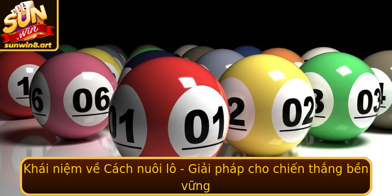 Khái niệm về Cách nuôi lô - Giải pháp cho chiến thắng bền vững